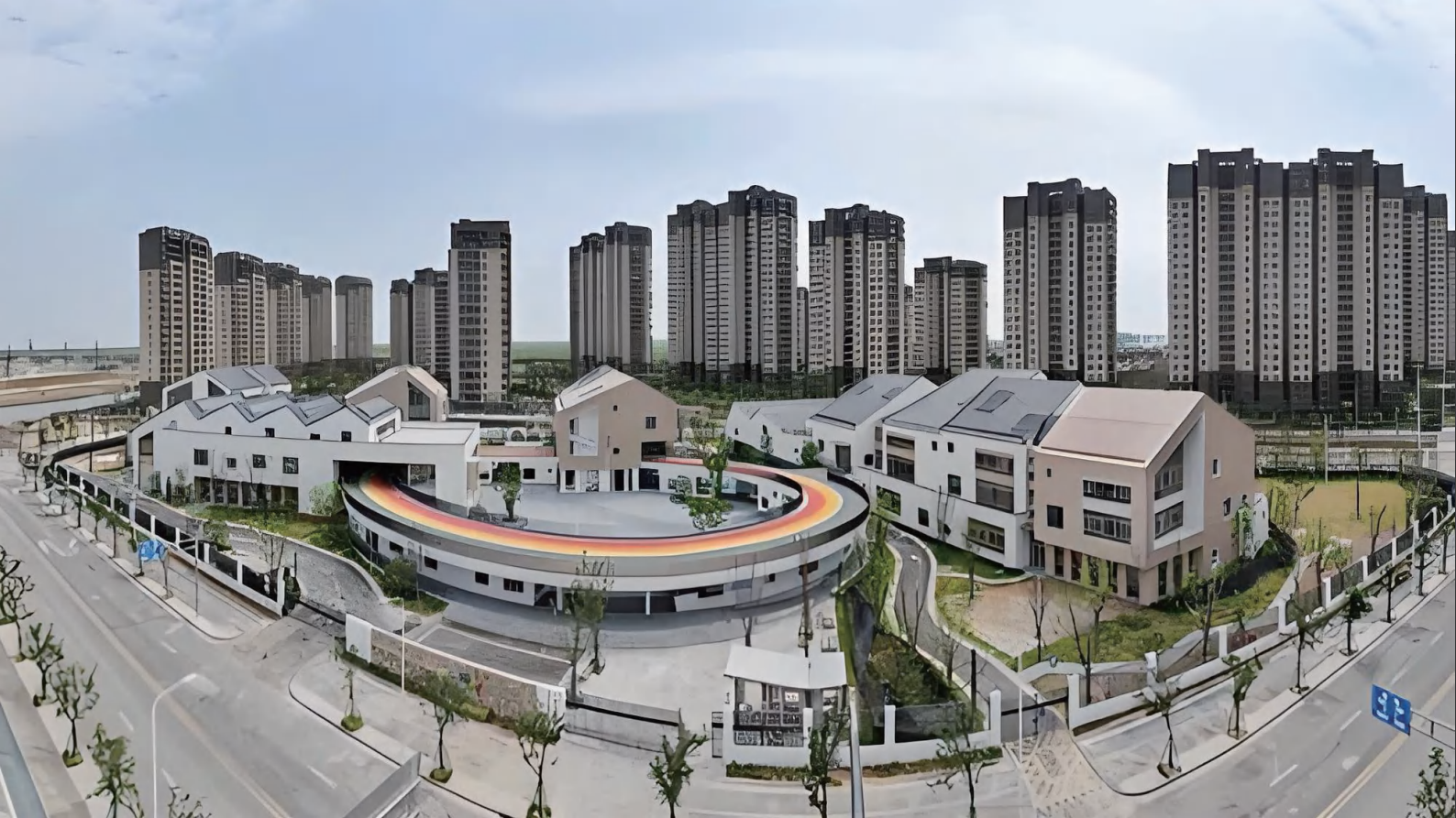 浙江省宁波市某幼儿园加餐梯加固工程